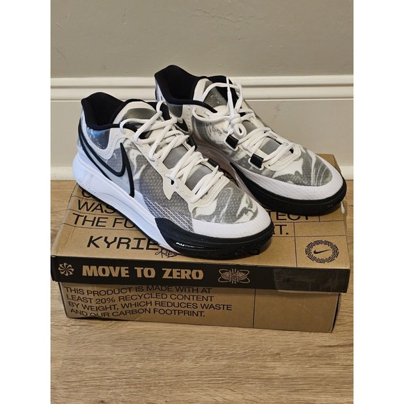Nike Kyrie 8 White/White-Black Size 13 - DJ6017 101 - Picture 15 of 15